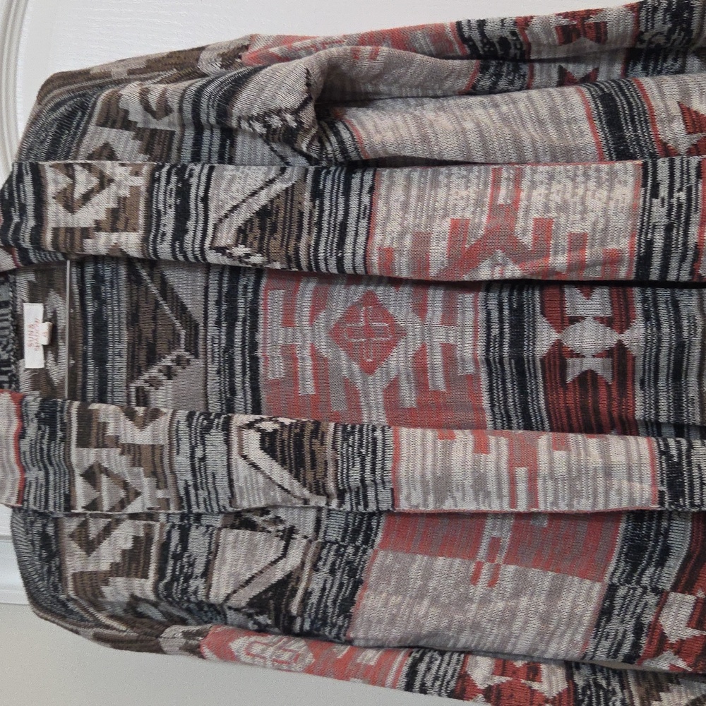 Sun & Shadow Multicolor Patterned Cardigan